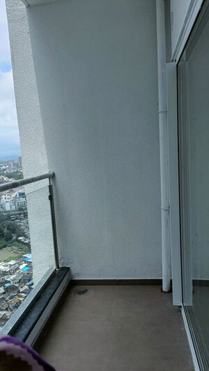 Balcony in 2 BHK Apartment at Runwal The Central Park, Chinchwad – for Rent