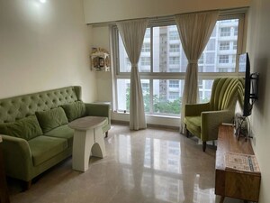 Living Room in 2 BHK Apartment at Godrej The Trees, Vikhroli East – for Sale