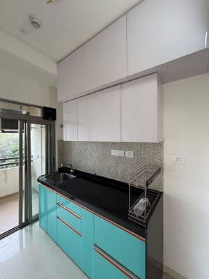 Kitchen in 1 BHK Apartment at Lodha Unica, Jogeshwari West – for Rent