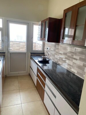 Kitchen in 2 BHK Apartment at Prestige Jindal City, Bagalakunte – for Rent