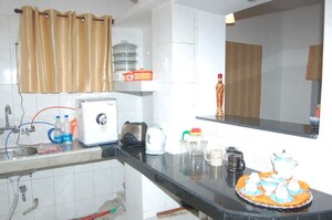 Kitchen in 1 BHK Builder Floor at Vasant Vihar – for Rent