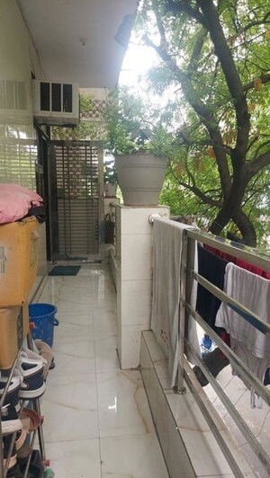 Balcony in 2 BHK Builder Floor at Rohini – for Rent