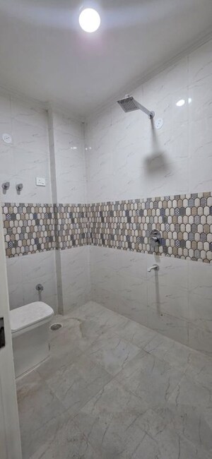 Bathroom in 1 BHK Builder Floor at Saket – for Rent