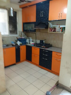 Kitchen in 3 BHK Apartment at Stellar Jeevan, Sector 1 Greater Noida – for Rent