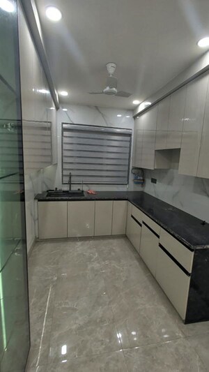 Kitchen in 3 BHK Builder Floor at Pitampura – for Rent