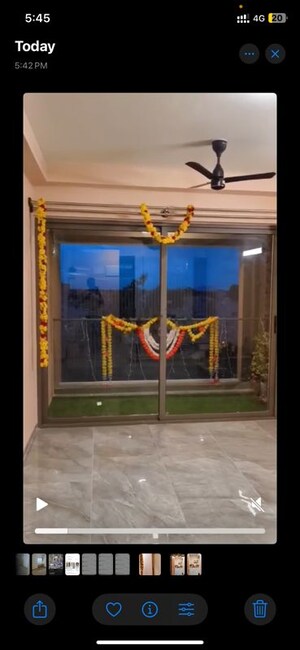 Bedroom in 2.5 BHK Apartment at Arvind Bel Air, Yelahanka – for Rent