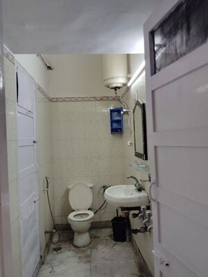 Bathroom in 3 BHK Builder Floor at Green Park – for Rent