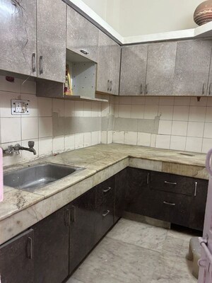 Kitchen in 3 BHK Builder Floor at Green Park – for Rent