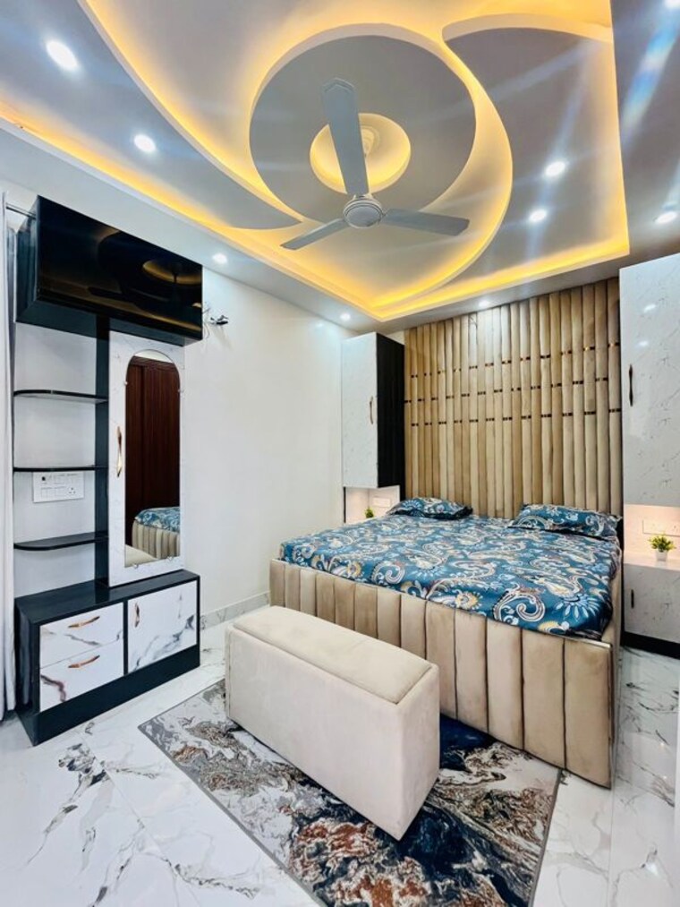 Bedroom, mahavir enclave 1 3 Bedroom 900 Sq.Ft. Builder Floor In Mahavir Enclave 1 Delhi 10215592