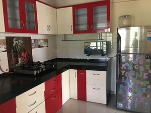 Kitchen in 2 BHK Apartment at Kolte Patil Beryl, Kharadi – for Rent
