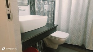 Bathroom in 3 BHK Builder Floor at Unitech South City II, Sector 50 – for Sale