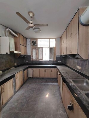 Kitchen in 4 BHK Builder Floor at Greater Kailash I – for Rent
