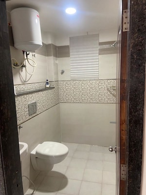 Bathroom in 2 BHK Apartment at Lansum Eden Gardens, Kondapur – for Rent