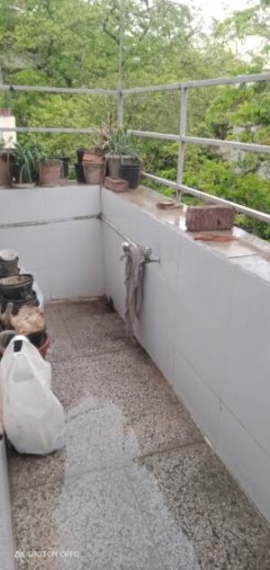 Balcony in 2 BHK Apartment at Vasant Kunj – for Rent