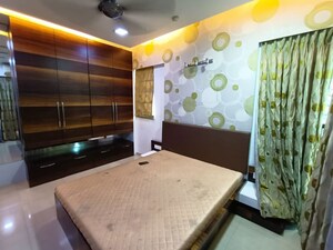 Bedroom in 3 BHK Apartment at Mahindra Splendour, Bhandup West – for Rent