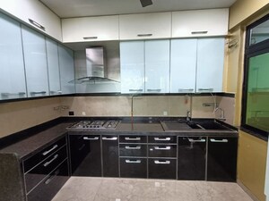 Kitchen in 3 BHK Apartment at Mahindra Splendour, Bhandup West – for Rent