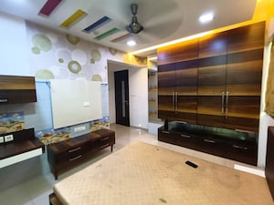 Living Room in 3 BHK Apartment at Mahindra Splendour, Bhandup West – for Rent