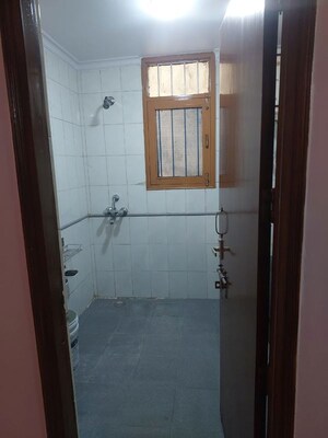 Bathroom in 3 BHK Apartment at Dwarka – for Rent