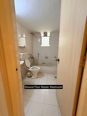 Bathroom in 3 BHK Independent House at Gaikwad Avenue, Aundh – for Rent