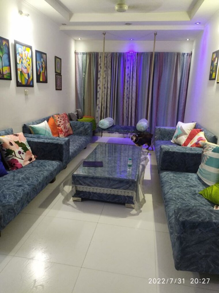 Living Room, dwarka 3.5 Bedroom 1650 Sq.Ft. Apartment In Dwarka Delhi 10143067