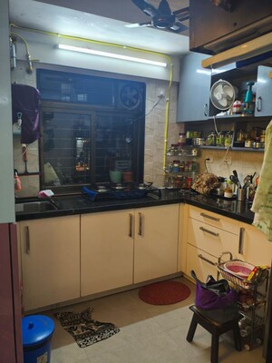 Kitchen in 1 BHK Apartment at Vile Parle East – for Rent