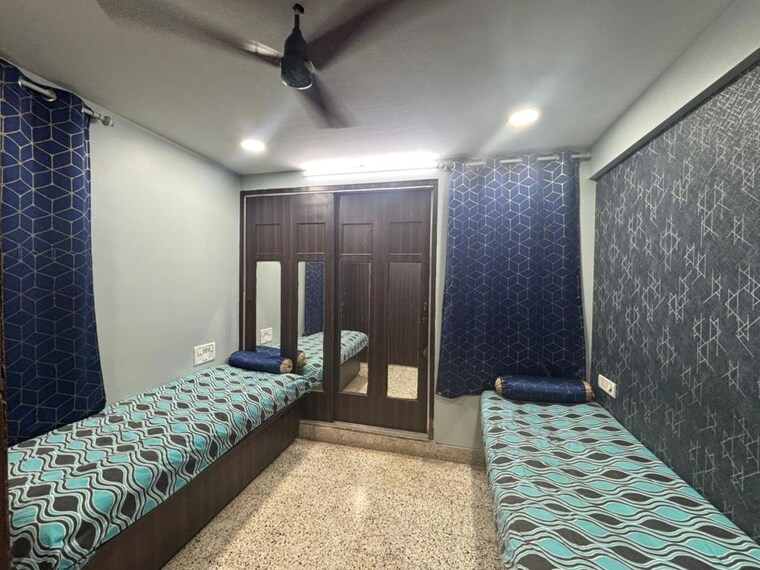 Bedroom, happy-valley 2 Bedroom 810 Sq.Ft. Apartment In Manpada Thane 10215737