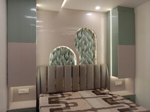 Bedroom in 4 BHK Builder Floor at Dwarka – for Sale