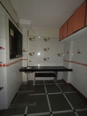 Kitchen in 1 BHK Apartment at Shreenath CHS, Kalwa – for Rent