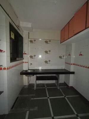 Kitchen in 1 BHK Apartment at Shreenath CHS, Kalwa – for Rent