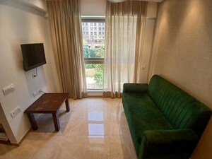 Living Room in 1 BHK Apartment at Hiranandani Regent Hill, Powai – for Rent