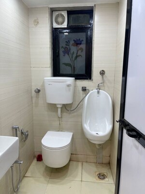 Bathroom in  Office Space at Bhudargarh Colony – for Rent
