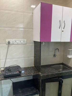 Kitchen in  Office Space at Bhudargarh Colony – for Rent