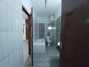 Bathroom in 3 BHK Builder Floor at Vasant Vihar – for Rent
