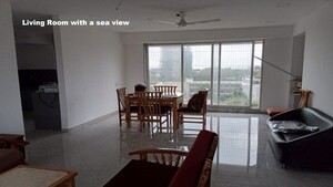 Living Room in 3 BHK Apartment at Mahim West – for Rent