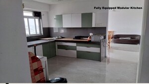 Kitchen in 3 BHK Apartment at Mahim West – for Rent