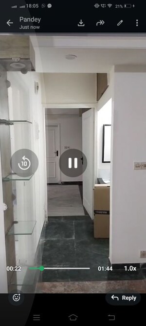 Building Lobby in 1 BHK Apartment at Hiranandani Estate Greenwich, Ghodbunder Road – for Rent
