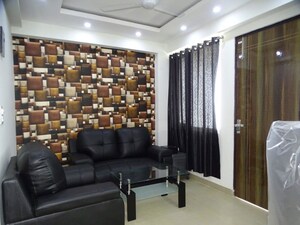 Living Room in 1 BHK Builder Floor at Sector 55 – for Rent