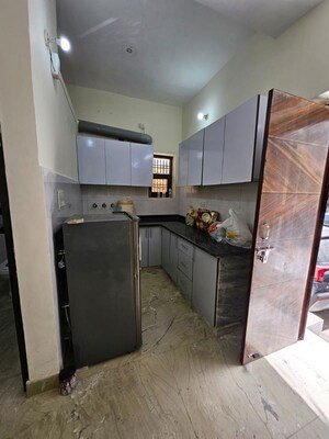 Kitchen in 1 RK Builder Floor at Rohini – for Rent