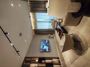 Staircase in 3.5 BHK Builder Floor at Narang Vivenda, Malad West – for Sale