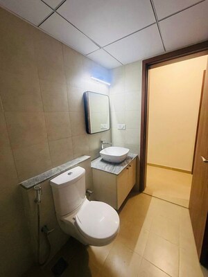 Bathroom in 2 BHK Apartment at Sobha Dream Gardens, Thanisandra Main Road – for Rent