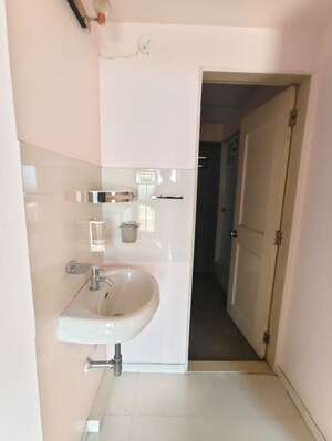Bathroom in 2 BHK Apartment at Vijay Orovia, Ghodbunder Road – for Rent
