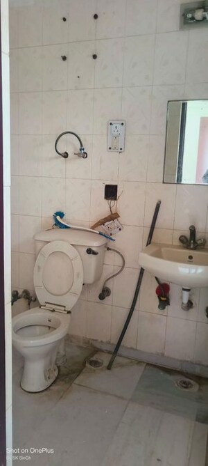 Bathroom in 3 BHK Apartment at Dwarka – for Rent