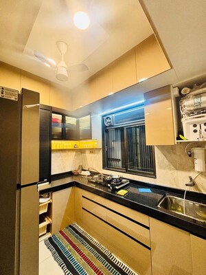 Kitchen in 2 BHK Apartment at Chandak 34 Park Estate, Goregaon West – for Rent
