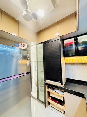 Kitchen in 2 BHK Apartment at Chandak 34 Park Estate, Goregaon West – for Rent