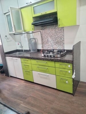 Kitchen in 2 BHK Apartment at Sankalp II, Malad East – for Rent