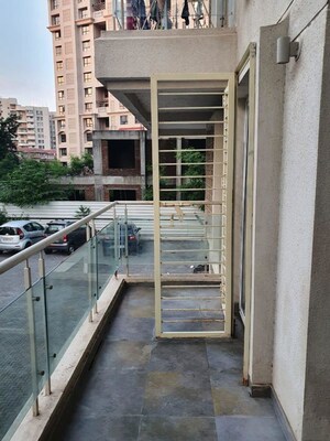 Balcony in 2 BHK Apartment at Alcon Silverleaf, Mundhwa – for Rent