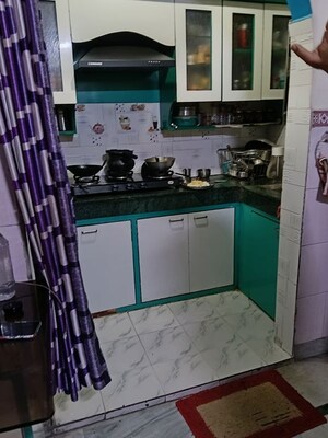 Kitchen in 2 BHK Builder Floor at Shyam Park Extension – for Sale