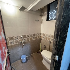 Bathroom in 2 BHK Apartment at Deepam CHS, Kopar Khairane – for Sale