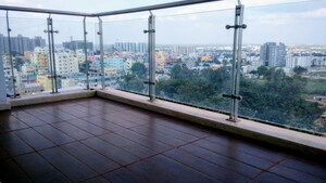 Swimming Pool in 4 BHK Apartment at Prestige White Meadows, Whitefield – for Rent