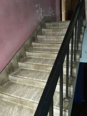 Staircase in 6 BHK Apartment at Sevoke Road – for Sale